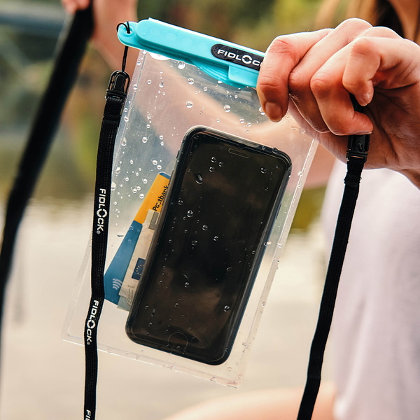 2026 Fidlock Magnetic Medium Dry Bag FDB - Transparente / Gasolina